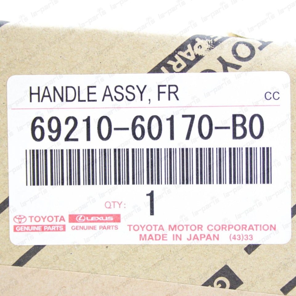 GENUINE LEXUS 2010-2015 GX460 TUNGSTEN PEARL 1G1 OUTER REAR DOOR HANDLE RH / LH