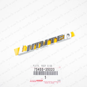 New Genuine 98-02 Toyota 4Runner Limited Emblem 75455-35020