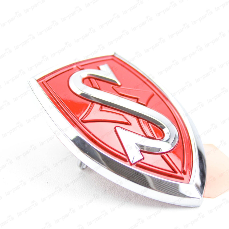 New Genuine Nissan S14 240SX JDM Silvia Red S Hood Emblem Badge 65892-80F05