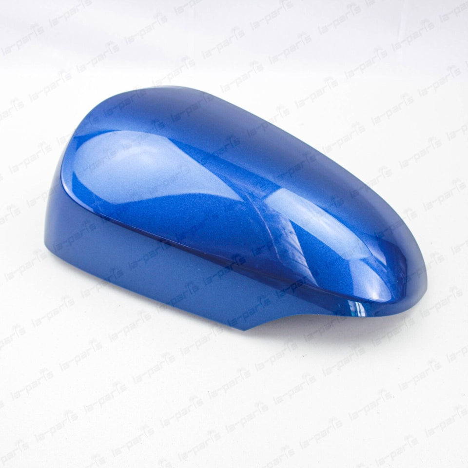 New Genuine Toyota 12-19 Prius "C" Driver Mirror Cover 8T7 Blue 87945-52170-J1