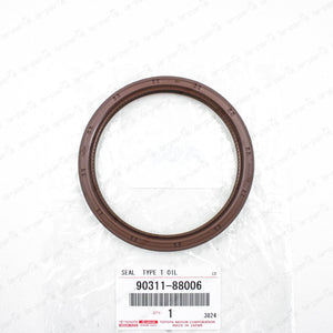 Genuine Toyota 4 Cyl 2.4L 2.7L Tacoma Crankshaft Rear Main Oil Seal 90311-88006