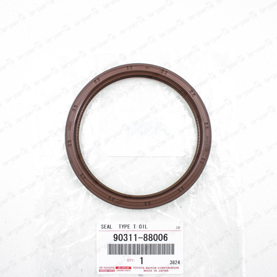 Genuine Toyota 4 Cyl 2.4L 2.7L Tacoma Crankshaft Rear Main Oil Seal 90311-88006