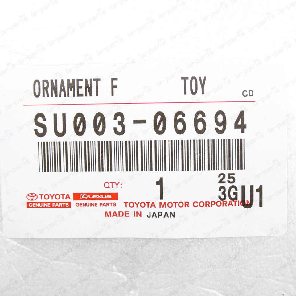 Genuine Toyota 17-20 86 Chrome Front Bumper Radiator Grille Emblem SU003-06694