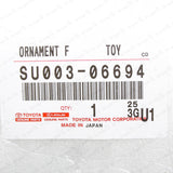 Genuine Toyota 17-20 86 Chrome Front Bumper Radiator Grille Emblem SU003-06694