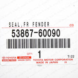 New Genuine Lexus 2011-2023 GX460 Front Driver Side Cowl Cover Seal 53867-60090