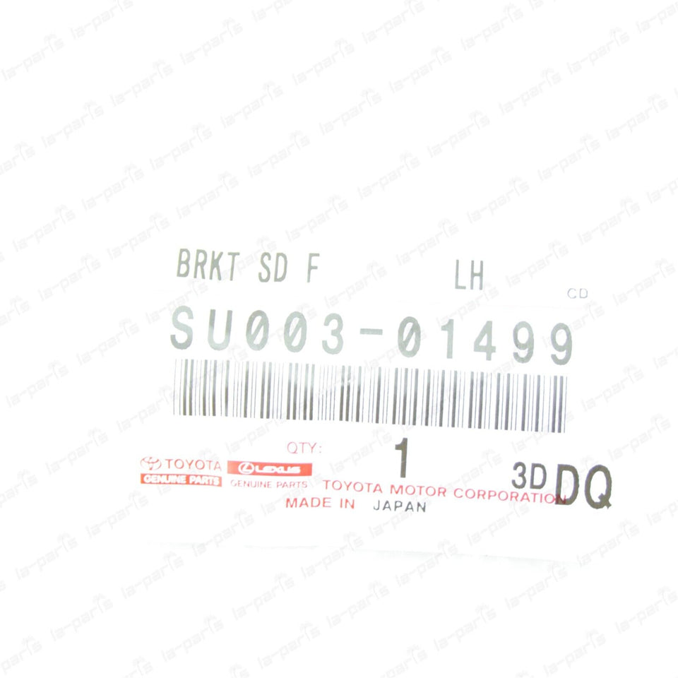 New Genuine Toyota 13-20 FR-S 86 BRZ Right & Left Front Bumper Side Brackets Set