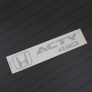 New Genuine Honda ACTY 4WD Decal Sticker Mini Truck Kei JDM 75723-S3A-J00ZC