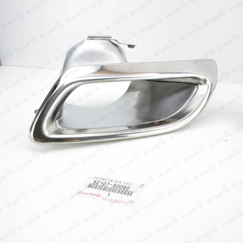 Genuine Lexus 07-09 Ls460 Ls600Hl Exhaust Tips Set Of 2 52106-50060 52107-50060