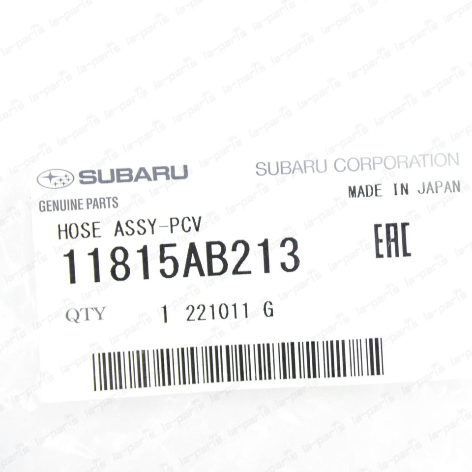 New Genuine Subaru 02-03 Impreza WRX EJ205 Turbo Pcv Valve Hose 11815AB213