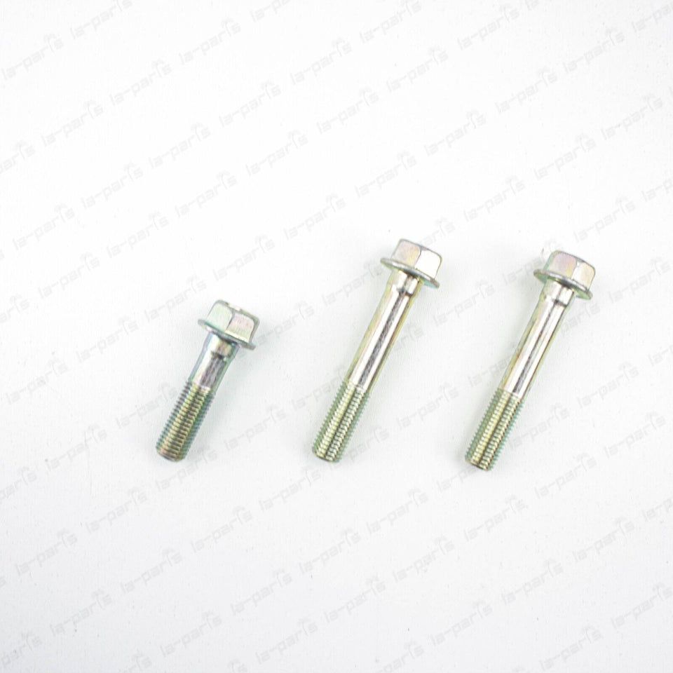 New Genuine OEM Honda B-SERIES Left Mount Bracket To Block Bolts 3 pcs