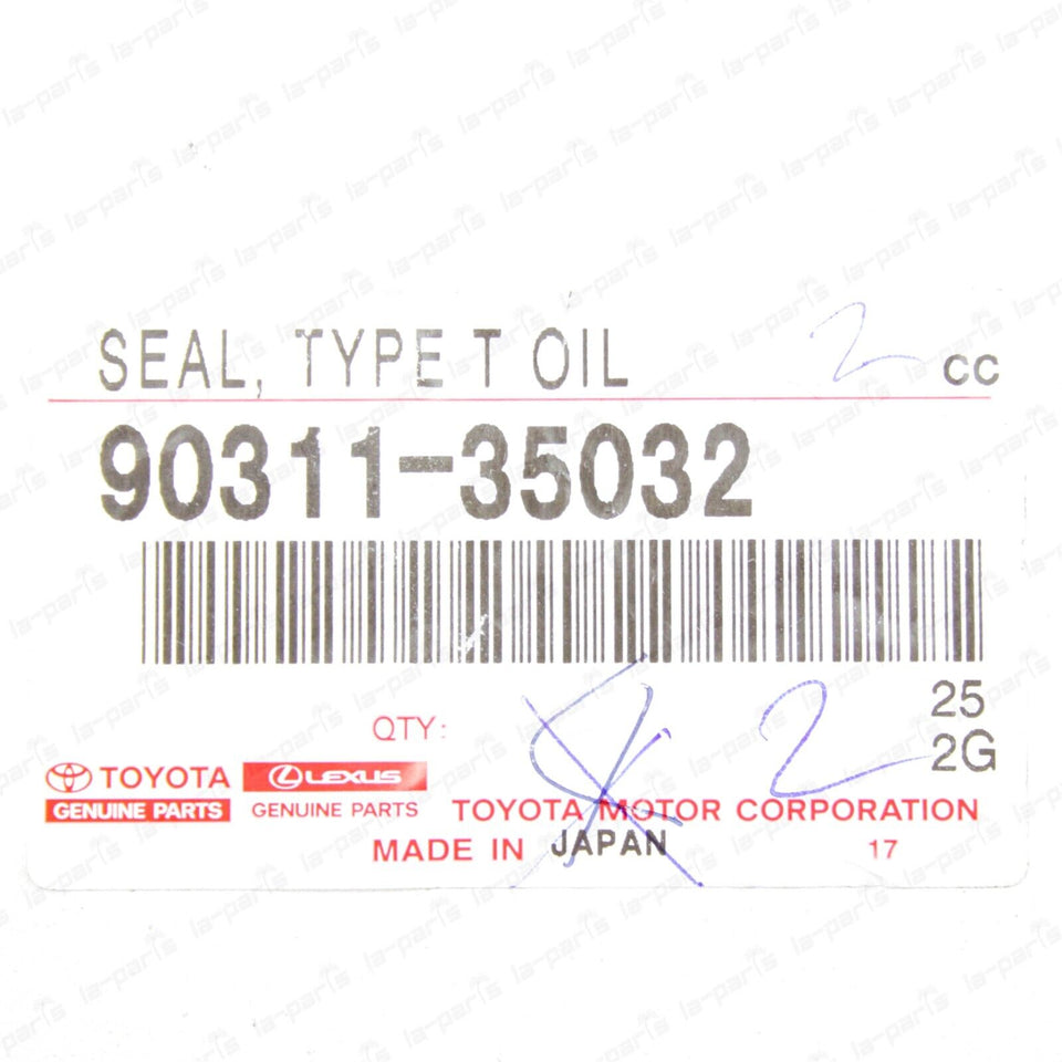 New Genuine Toyota 1982-2014 Axle Output Shaft Seal Rear 90311-35032