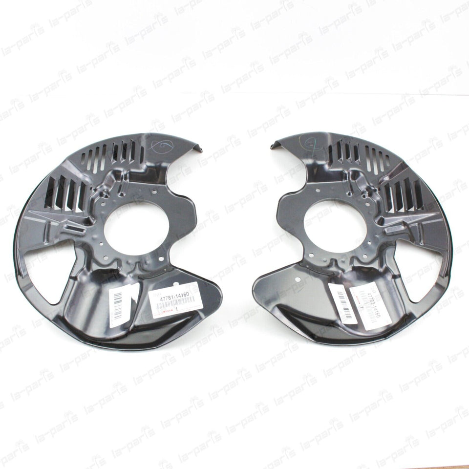 Genuine Toyota Supra JZA80 2JZGTE Front Disc Brake Dust Cover Left & Right Pair