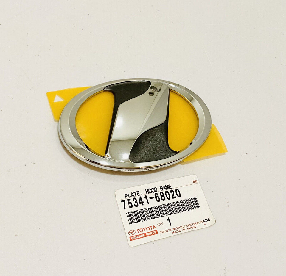 New Genuine Toyota Netz Emblem Chrome Badge Jdm 75341-68020