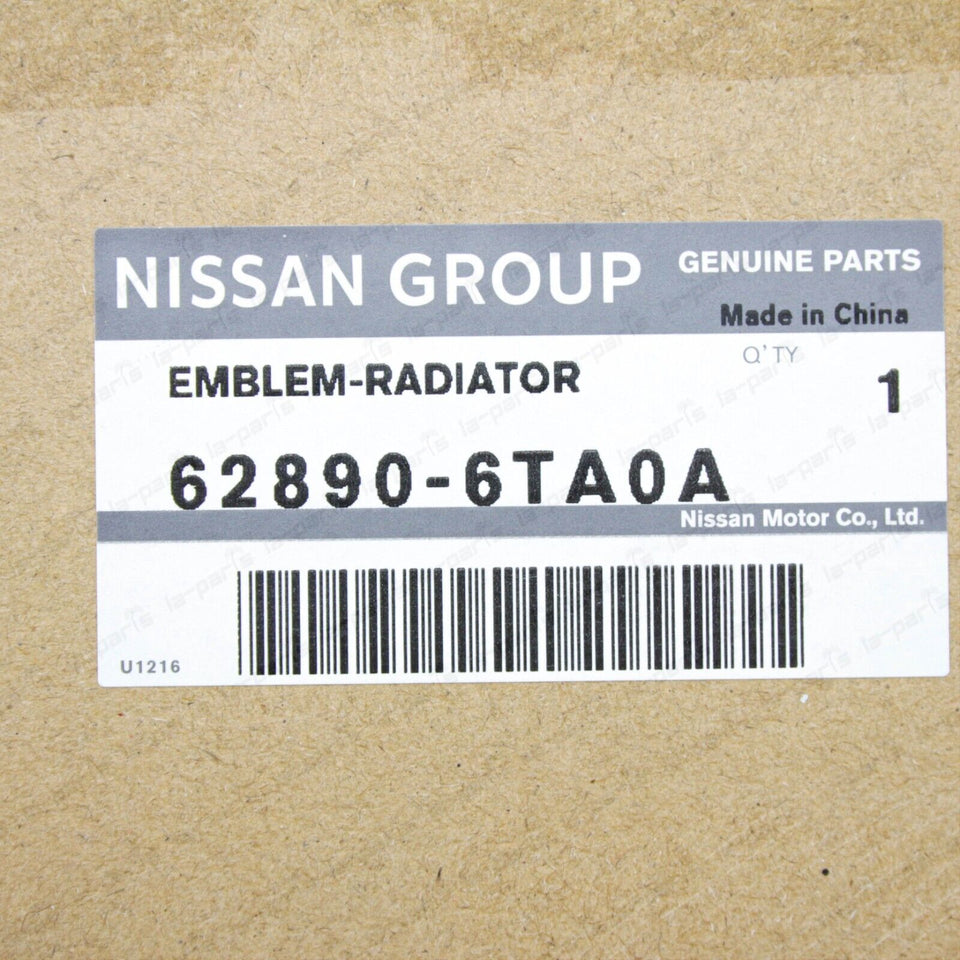 New Genuine OEM Nissan 2021-2024 Pathfinder Front Grille Emblem 628906TA0A