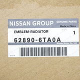 New Genuine OEM Nissan 2021-2024 Pathfinder Front Grille Emblem 628906TA0A