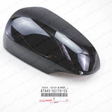 New Genuine Toyota 12-19 Prius "C" Driver Mirror Cover 209 Black 87945-52170-C0