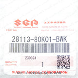 New Genuine Suzuki Transmission Shift Knob 5MT 28113-80K01-BWK