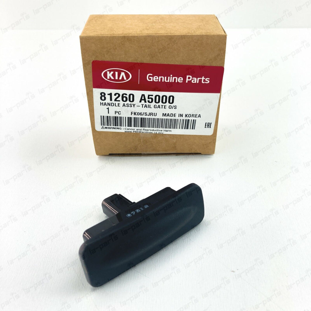 Kia Hyundai 13-17 Elantra Gt Tail Gate Handle Trunk Lid Lock Button 81260-A5000