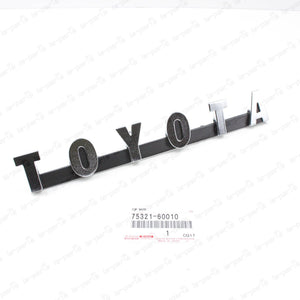 New Genuine Toyota 69-74 Land Cruiser Fj40 Front Grille Panel Emblem 75321-60010