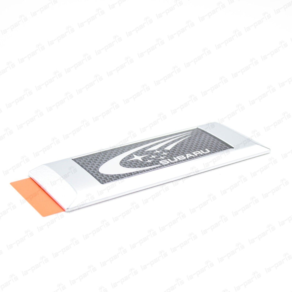 New Genuine Subaru 02-07 Impreza WRX STi GDA GDB Rear Carbon SWRT SUBARU Emblem