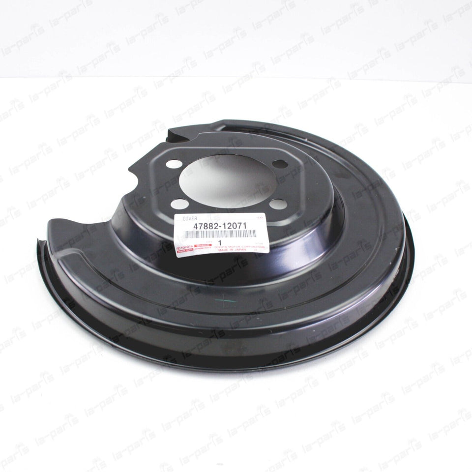 New Genuine OEM Toyota 10-15 Prius Rear Lh Disc Brake Dust Cover 47882-12071