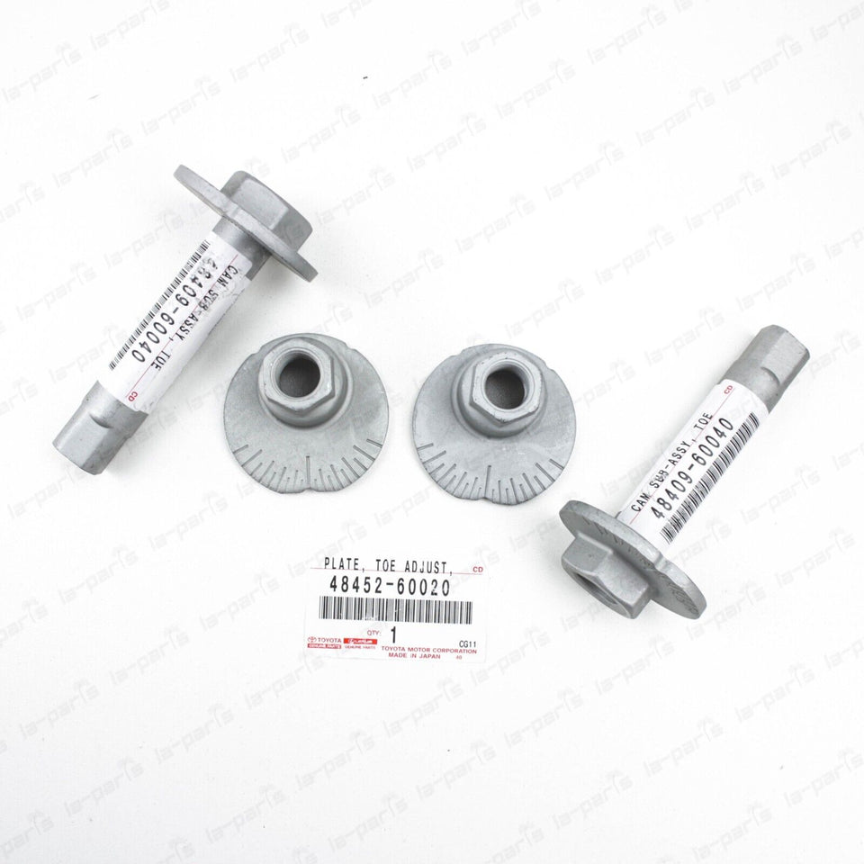 Genuine Toyota 10-22 4Runner FJ Tacoma Lower Control Cam Plate Toe Adjust Camber
