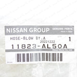 Genuine Nissan 350Z Infiniti G35 M35 FX35 Crankcase Breather PCV Hose 11823AL50A