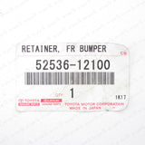 New Genuine Toyota 08-15 Scion xB Front Bumper Driver Side Retainer 52536-12100