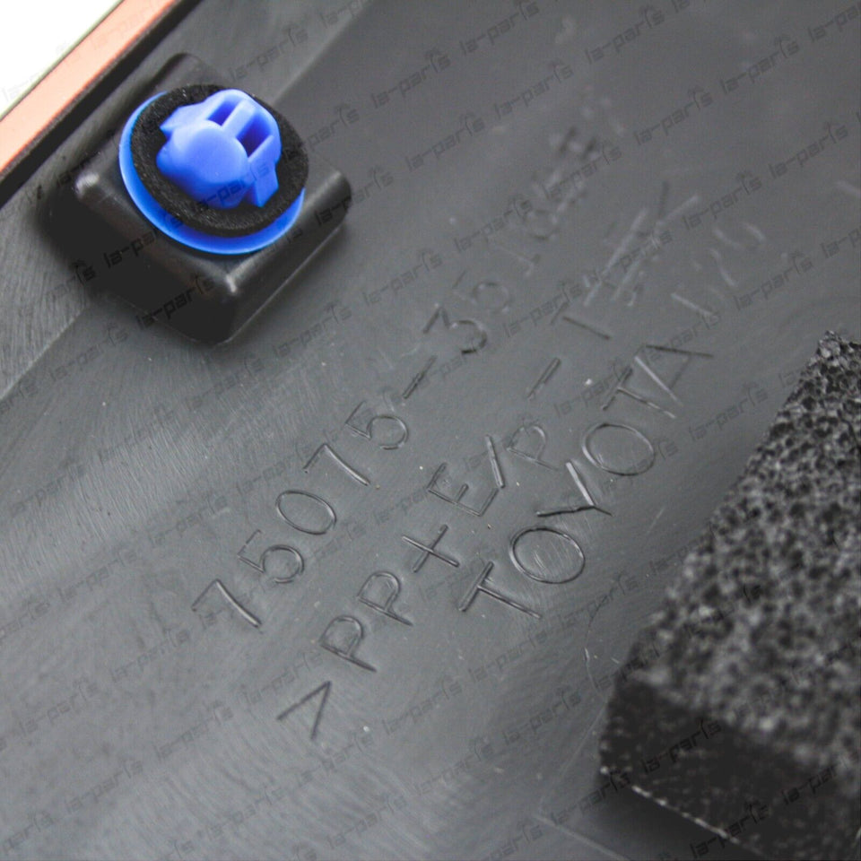 Genuine Toyota 07-14 FJ Cruiser Outside Passenger Rear Door Molding 75075-35162