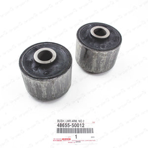 Genuine Lexus 01-06 LS430 Front Lower Suspension Arm Bushing 48655-50012 Pair
