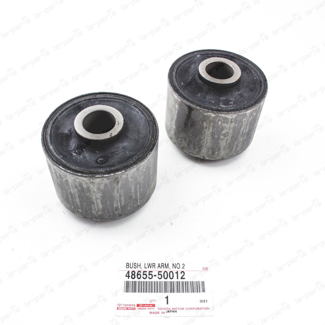 Genuine Lexus 01-06 LS430 Front Lower Suspension Arm Bushing 48655-50012 Pair