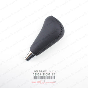 New Genuine Toyota 03-09 4Runner Shift Lever Knob Black Leather 33504-35060-C0