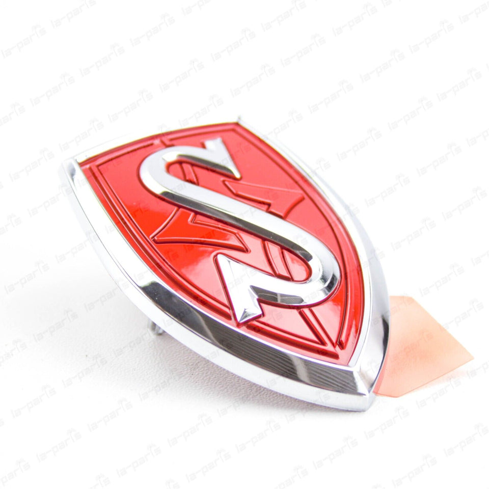 New Genuine Nissan S14 240SX JDM Silvia Red S Hood Emblem Badge 65892-80F05