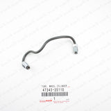 New Genuine Toyota 84-95 Runner Pickup Front Driver Wheel Cylinder Brake Tube