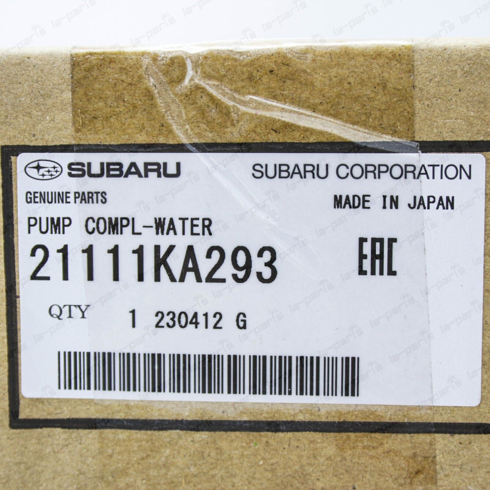 New Genuine Subaru Sambar (KS3 KS4 KV3 KV4 ) EN07C EN07Y Water Pump & Gasket JDM