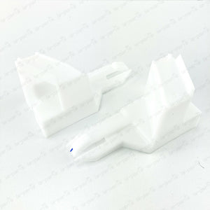 New Genuine Mitsubishi Lancer Front Bumper Retainers Set Of 2 6400A852 6400A851