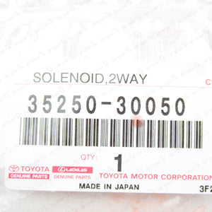 New Genuine OEM Toyota Lexus Transmission Solenoid Assy #1 / #3 35250-30050