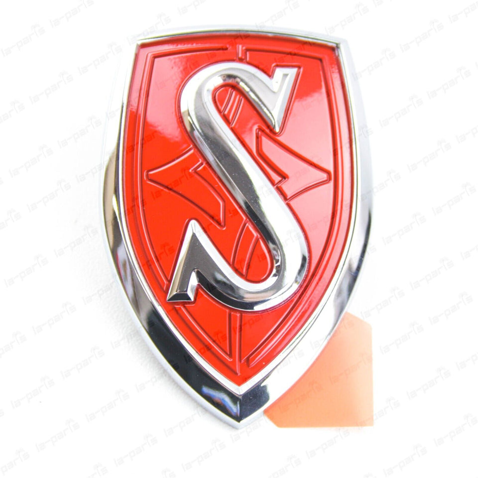 New Genuine Nissan S14 240SX JDM Silvia Red S Hood Emblem Badge 65892-80F05