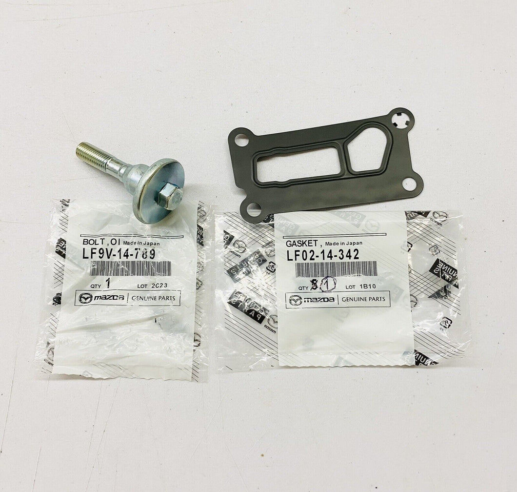 Genuine For Mazda 3 5 6 Cx-7 Oil Cooler Hardware Kit Lf9V-14-789 & Lf02-14-342