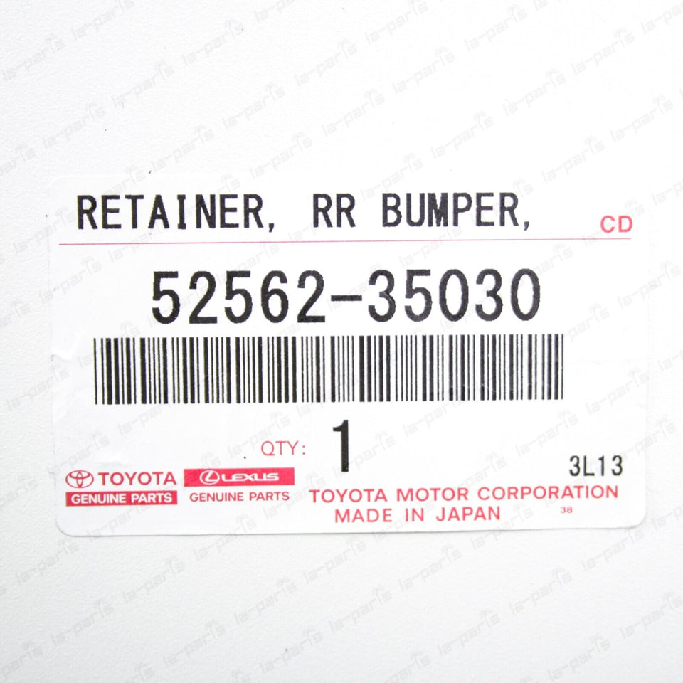 New Genuine Toyota 07-14 FJ Cruiser Rear Right Upper Bumper Retainer 52562-35030