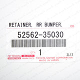 New Genuine Toyota 07-14 FJ Cruiser Rear Right Upper Bumper Retainer 52562-35030