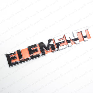 New Genuine OEM Honda 09-11 Element Rear Emblem Chrome Badge 75722-SCV-A00