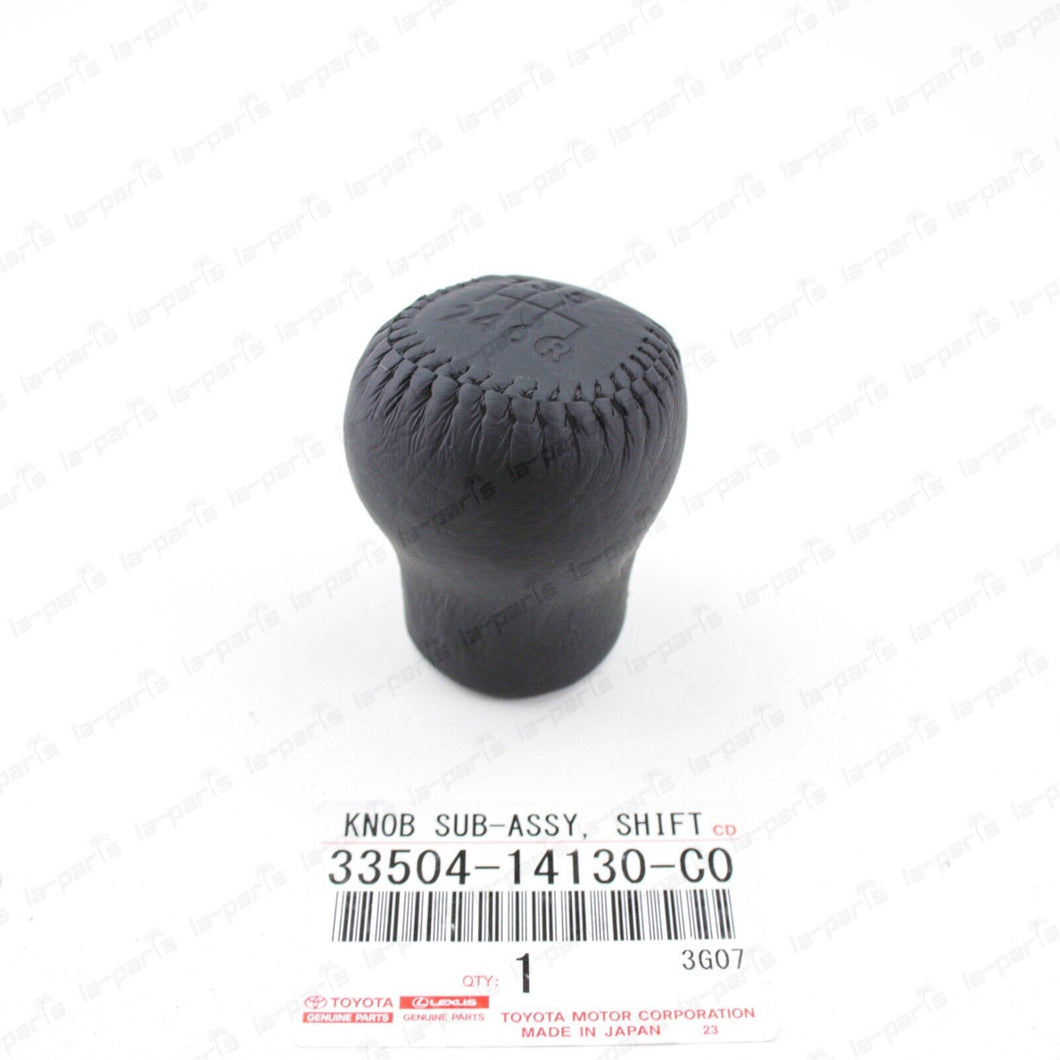 New Genuine Toyota 93-98 Supra Leather 6 Speed Gear Shift Knob 33504-14130-C0