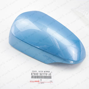 Genuine Toyota 12-19 Prius "C" Driver Mirror Cover Cool Soda 87945-52170-J2