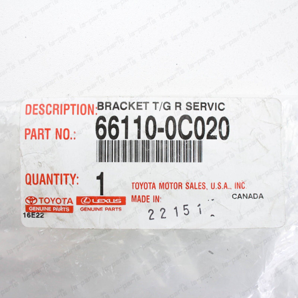 New Genuine Toyota 07-23 Tundra Right Passenger Side Tailgate Hinge 66110-0C020