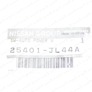 New Genuine Nissan Infiniti G37 2-Door Coupe Power Window Switch 25401-JL44A