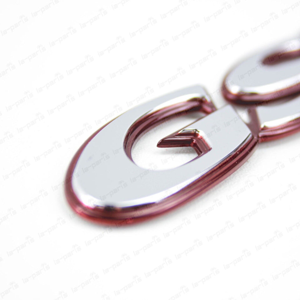 Genuine Mitsubishi Lancer Evolution 4 5 CN9A CP9A Rear Silver GSR Badge Emblem