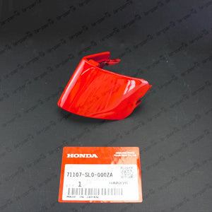 Genuine Honda 91-01 Acura NSX Front Bumper Tow Hook Cap Cover Formula Red R77