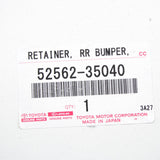 New Genuine Toyota 10-21 4Runner Passenger Side Rear Bumper Retainer 52562-35040