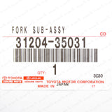 New Genuine Toyota 1985-2017 Clutch Release Fork 31204-35031